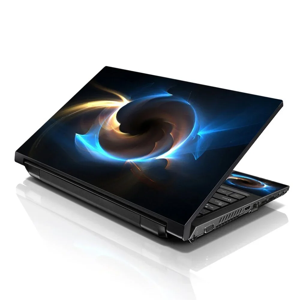 LSS 15.6 & 17.3 Inches Laptop Notebook Skin Sticker Decal - Ying Yang Fantasy